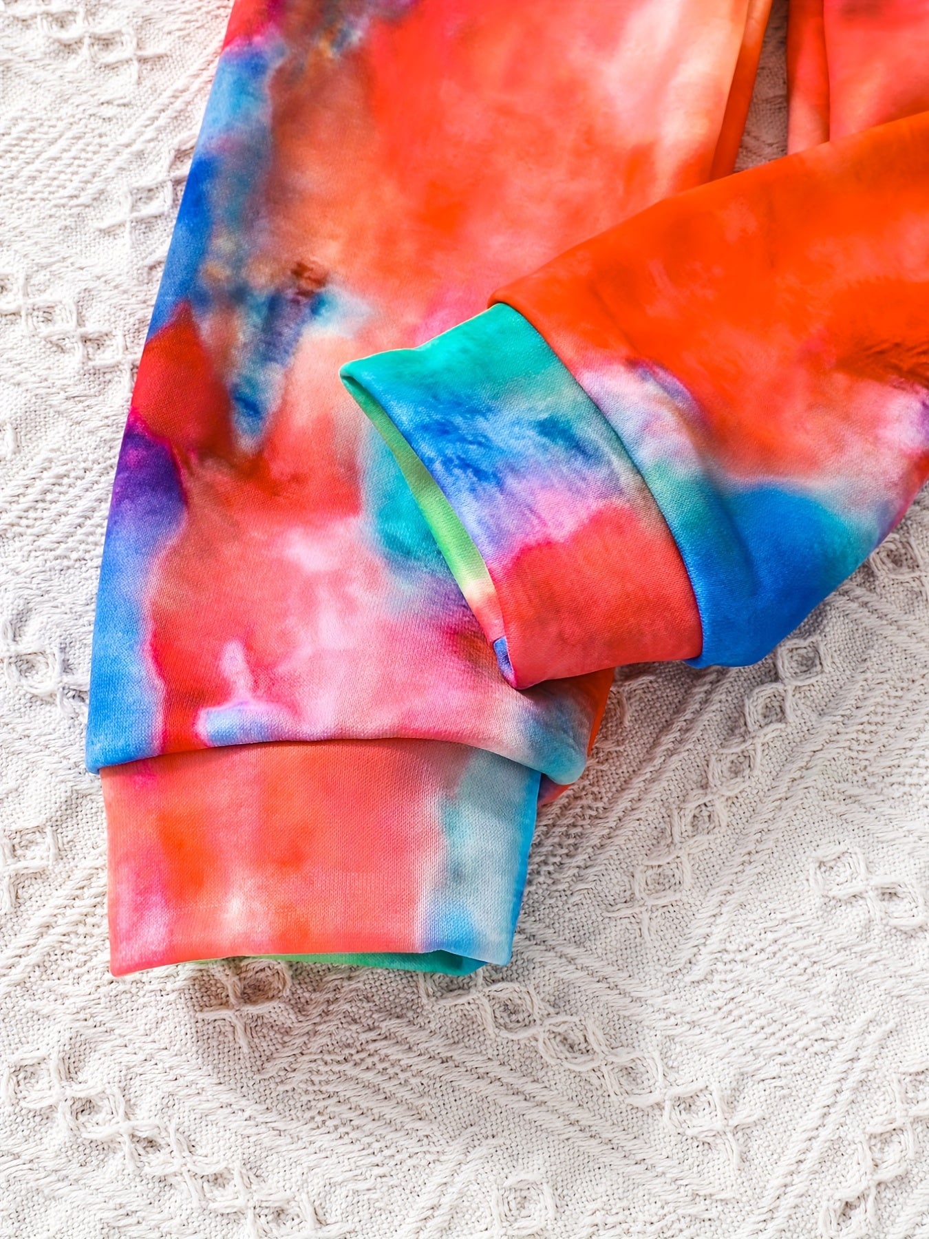 Girls' Tie Dye Joggers High Waist Sweatpants Kids Clothes