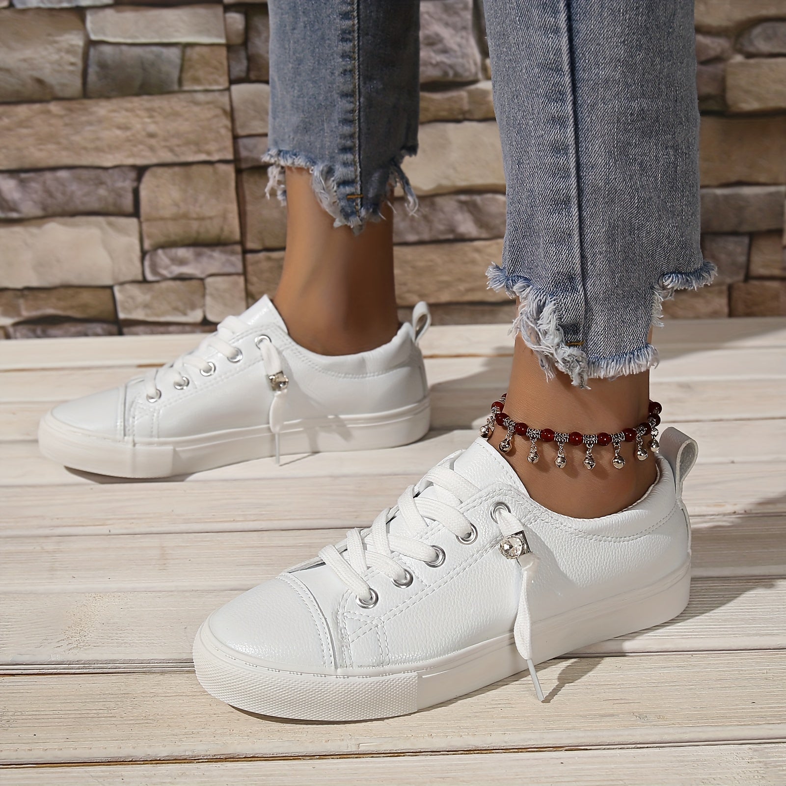 Women's Casual Canvas Sneakers Lightweight Slip On Walking Shoes