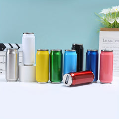 500ml Stainless Steel Cup with Lid and Straw - Leak-Proof Water Cup