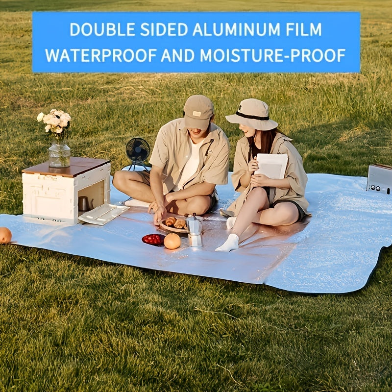 Thickened Aluminum Film Mat for Picnics Camping Tents