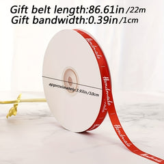 22m Packaging Ribbon Cake Flowers DIY Ribbon Christmas Gift Wedding Bouquets