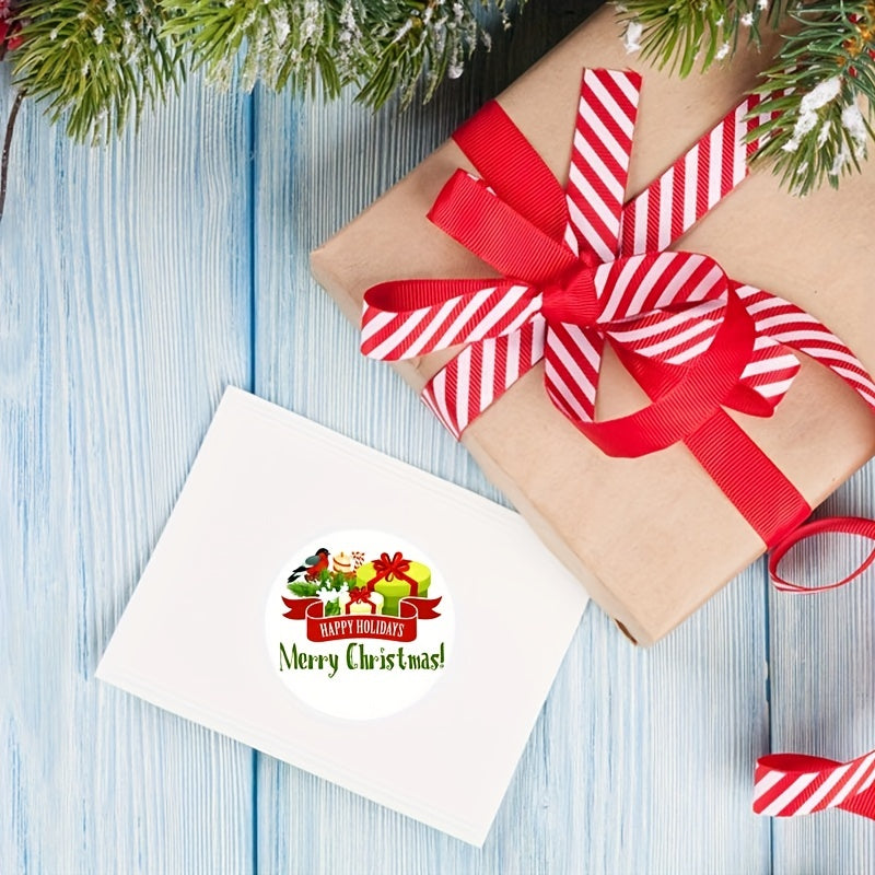 500 Christmas Stickers: Joyful Festive Decorations