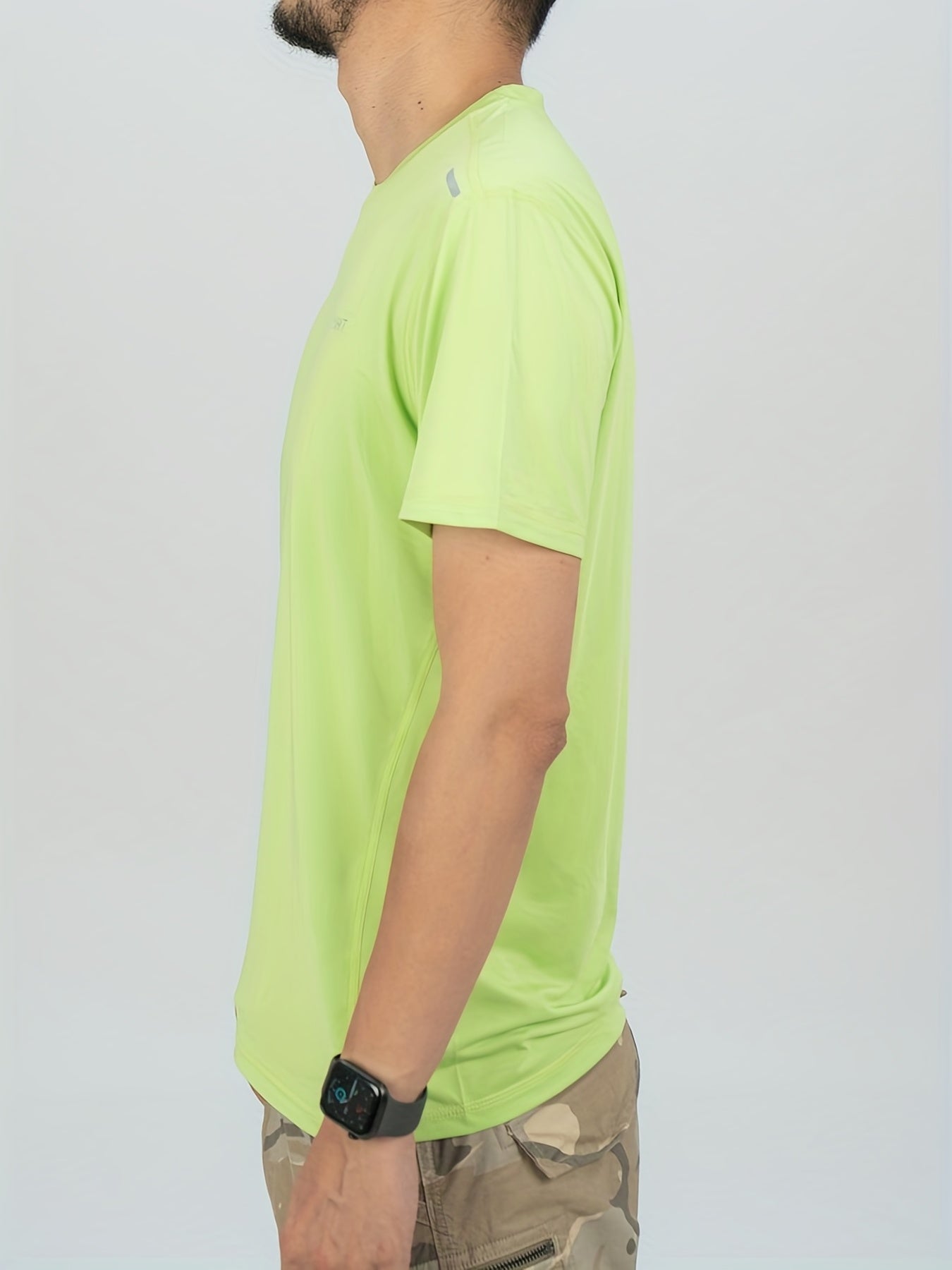 Men's Workout Shirt Active Compression Moisture Wicking Base Layer