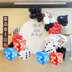 3pcs Inflatable Giant Dice For Indoor And Outdoor Broad Game
