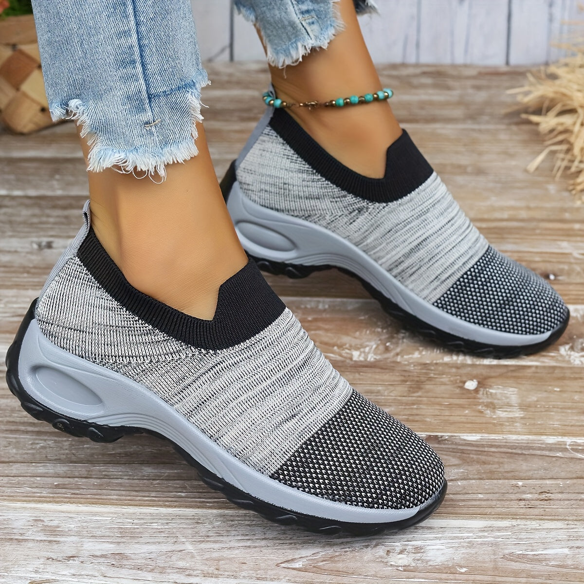 Outdoor Hiking Shoes Women, Non-slip Running Sneakers
