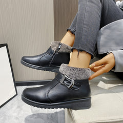 Platform Chelsea Boots Side Zipper Ankle Boots Women's Footwear