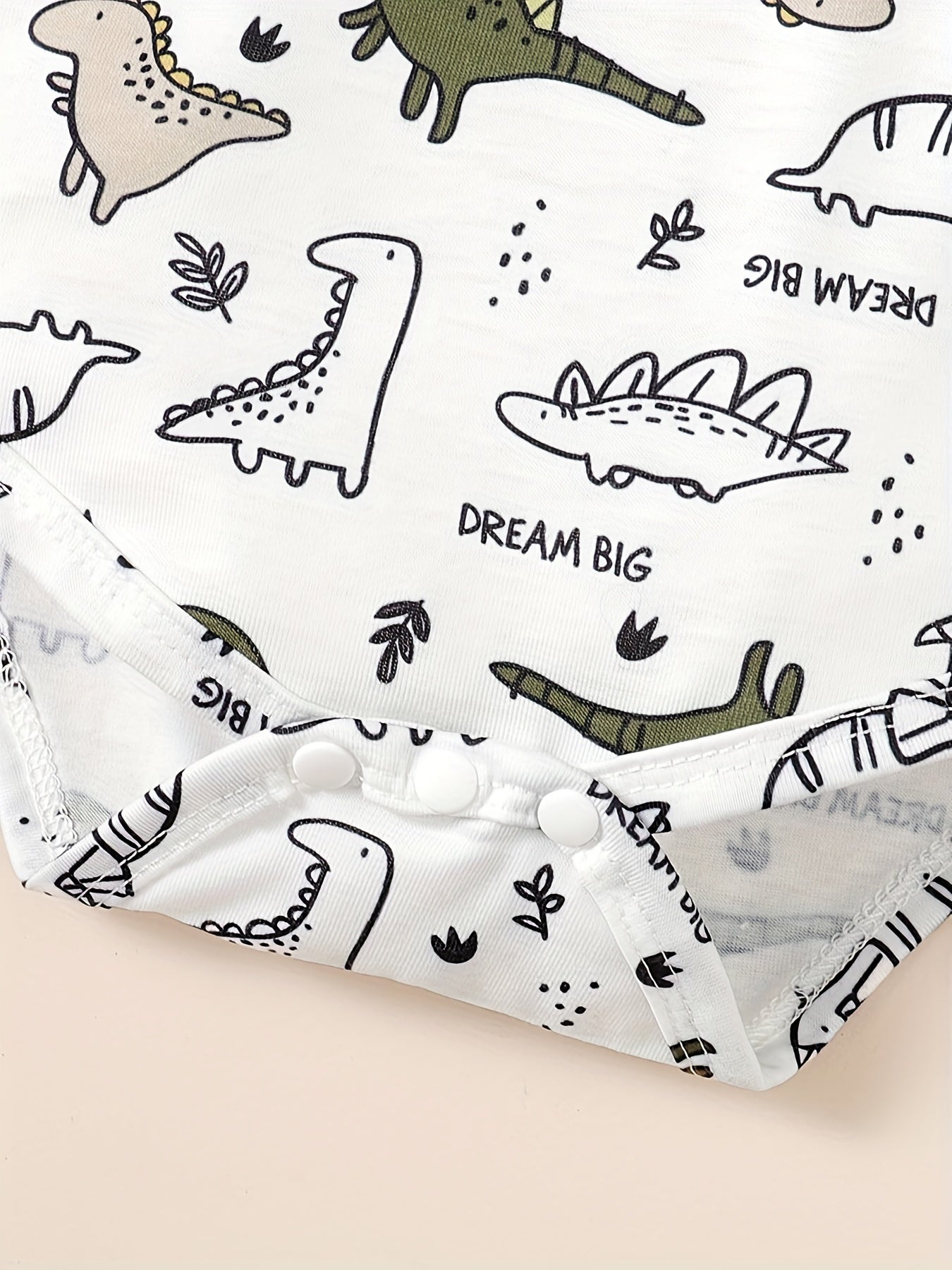Baby Boy's Dino Hoodie Sweatshirt & Pants Set