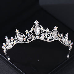 Bride Tiara Crown Jewelry Wedding Hair Tiara Crystal Birthday Hairband