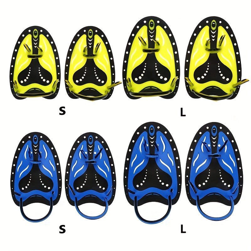 Adjustable Swimming Hand Paddles for Adults & Kids