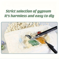 Children's Gemstone Shell Archaeological Digging Toys DIY Fairy Edu