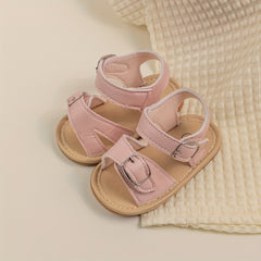 Baby Girls Open Toe Sandals Lightweight Breathable Non-Slip for Summer Vacation