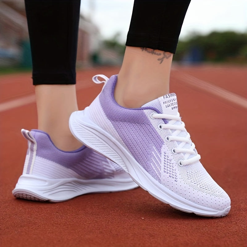 Women's Lace Up Running Shoes Lightweight Gym Workouts