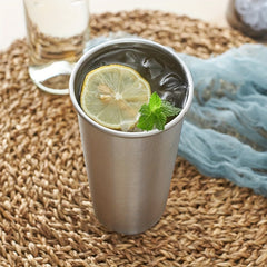 304 Stainless Steel Coffee Cup Water Cup Heat Insulation Tea Cups