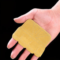 2pcs Calfskin Leather Palm Protectors for Pull Up Assistance - Men & Women