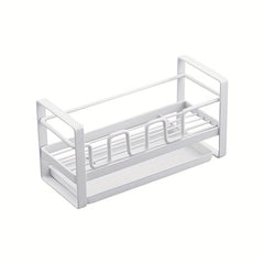 Sink Storage Rack for Sponge and Rag in Kitchen