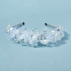 Waves Rhinestone Headband Wedding Prom Hair Accessories