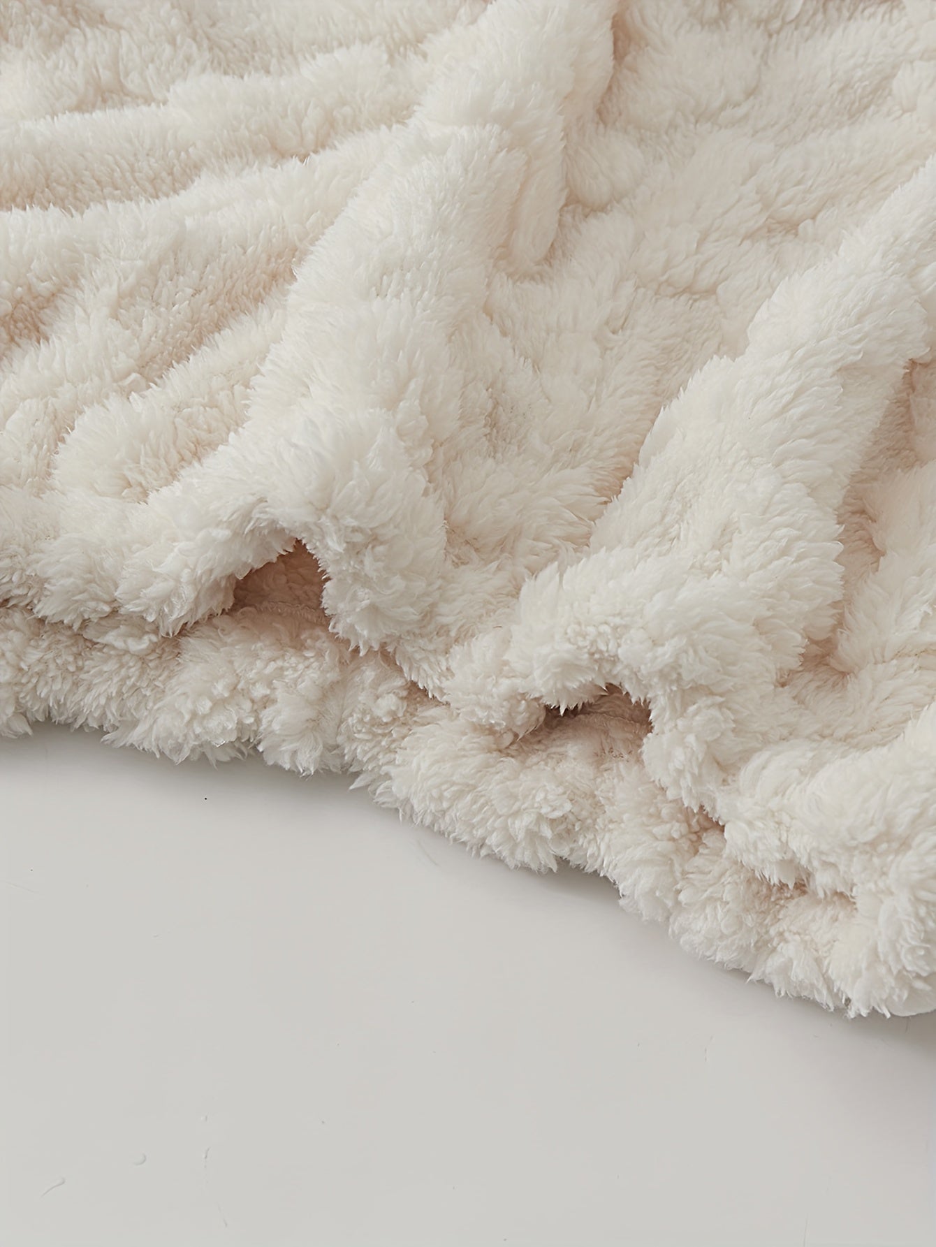 Cozy Fuzzy Pajama Set with Hooded Top & Pants
