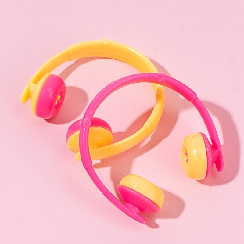 Doll Dress Up Headphones Doll Mini Headphone Accessories Play House Toy