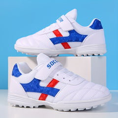 Kids Professional TF Soccer Shoes Lightweight Breathable Non Slip Cleats