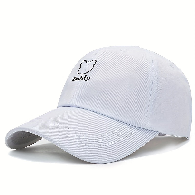 Embroidered Baseball Cap Men Boys Leisure Sunshade Outdoor Accessories