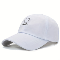 Embroidered Baseball Cap Men Boys Leisure Sunshade Outdoor Accessories