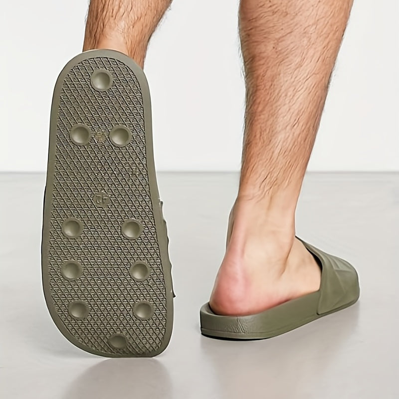 Men's Lightweight Slip On Slides Anti-Skid Slippers