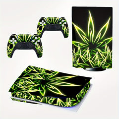 Leaf Vinyl Sticker Skin for Console and Controller - Anti Scratch