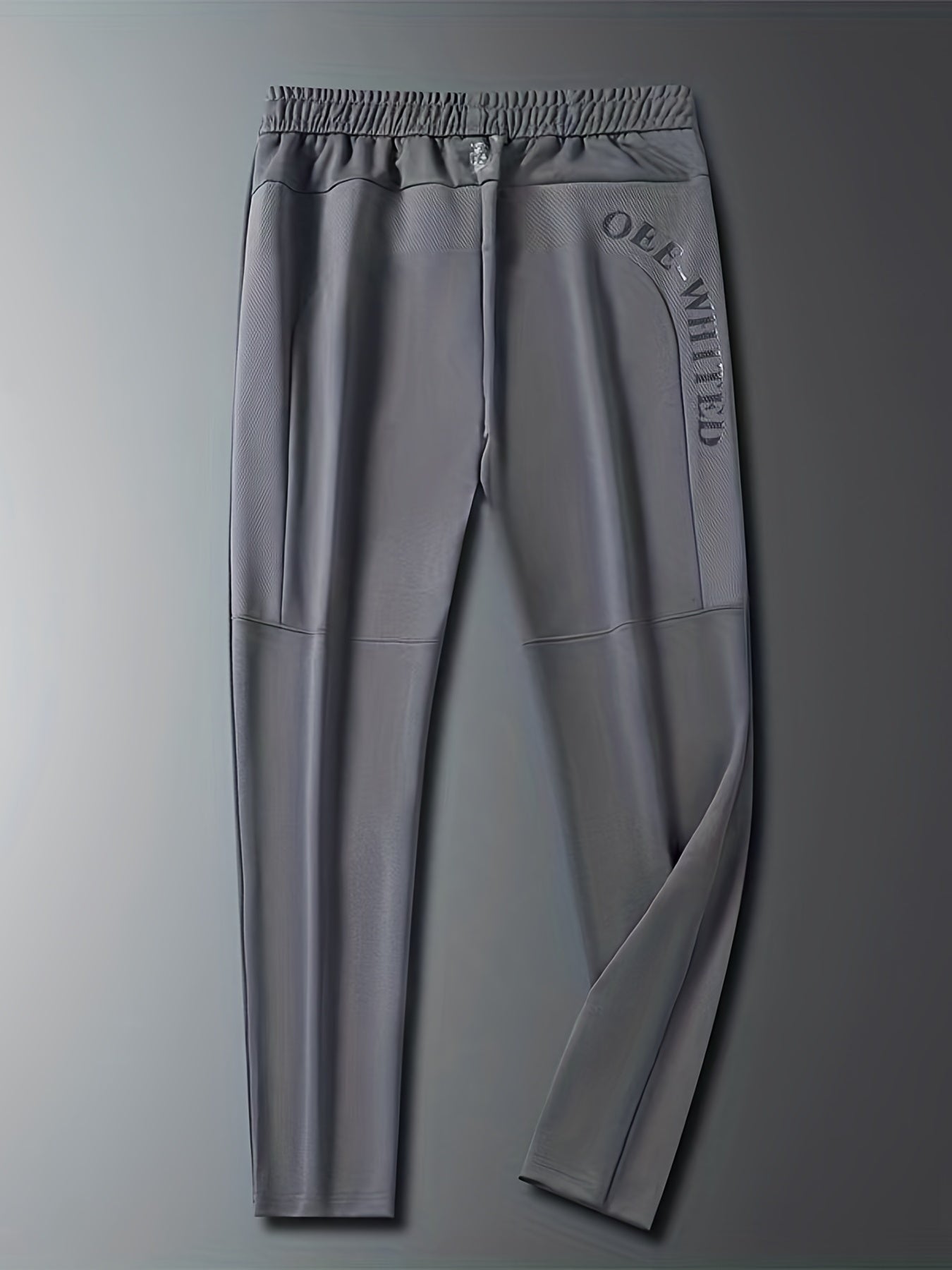 Men's Lightweight Sports Pants With Side Pockets Drawstring Waist