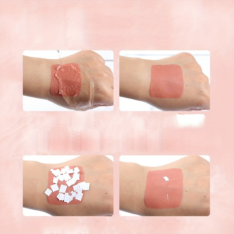 High Pigmented Matte Lip Glaze Long Lasting Non Smudge Lipstick