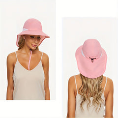 Women's Quick Dry Sun Hat With Neck Guard