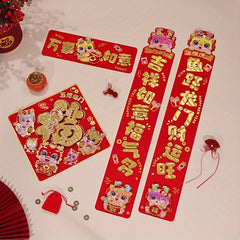 Spring Dragon Year Couplets Chinese Traditional Spring Couplets For Home Year's