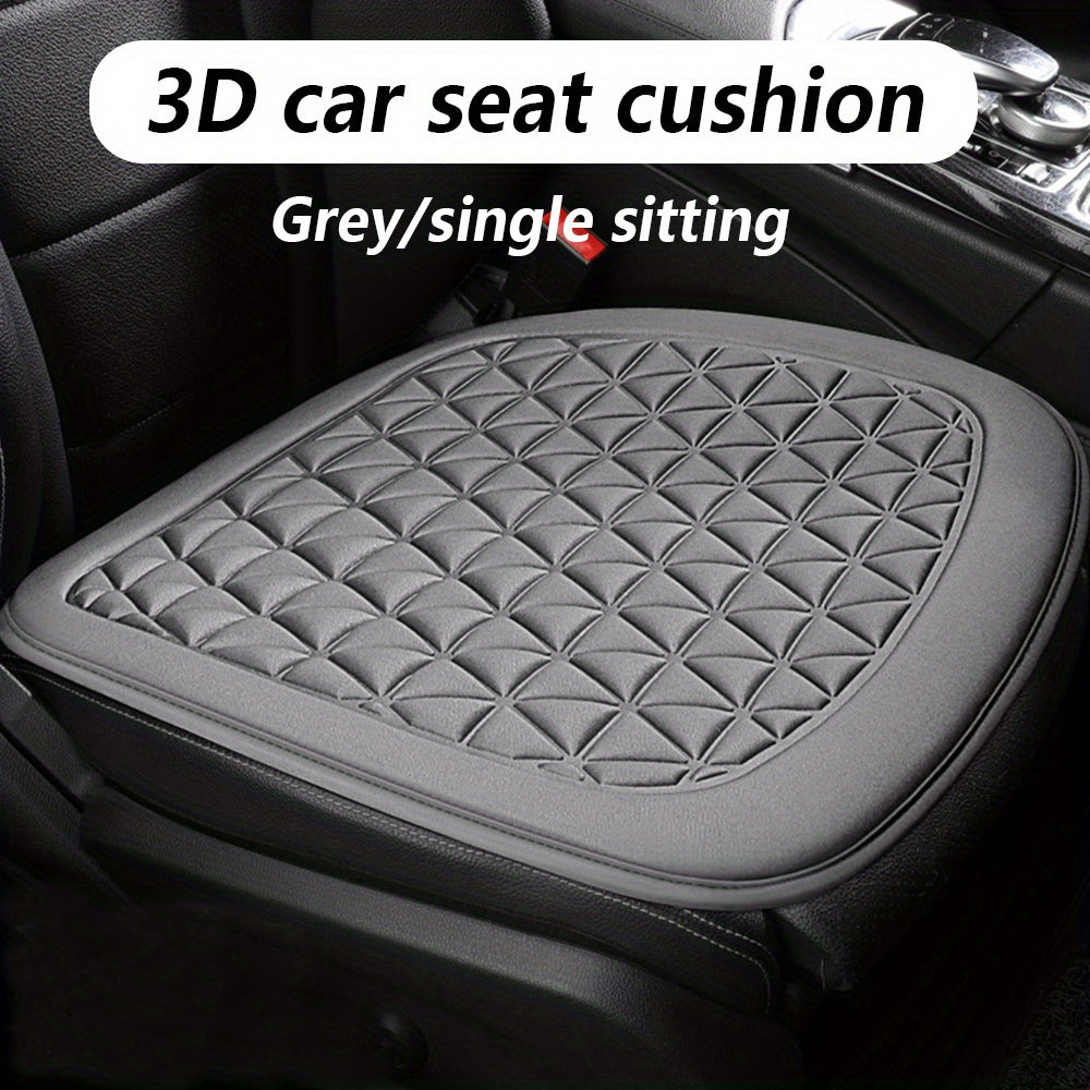 3D Car Seat Cushion Four Seasons Universal Gray red