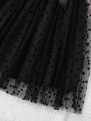 2pcs Girls Mesh Tank Top & Tutu Skirt Set Kids Summer Clothes