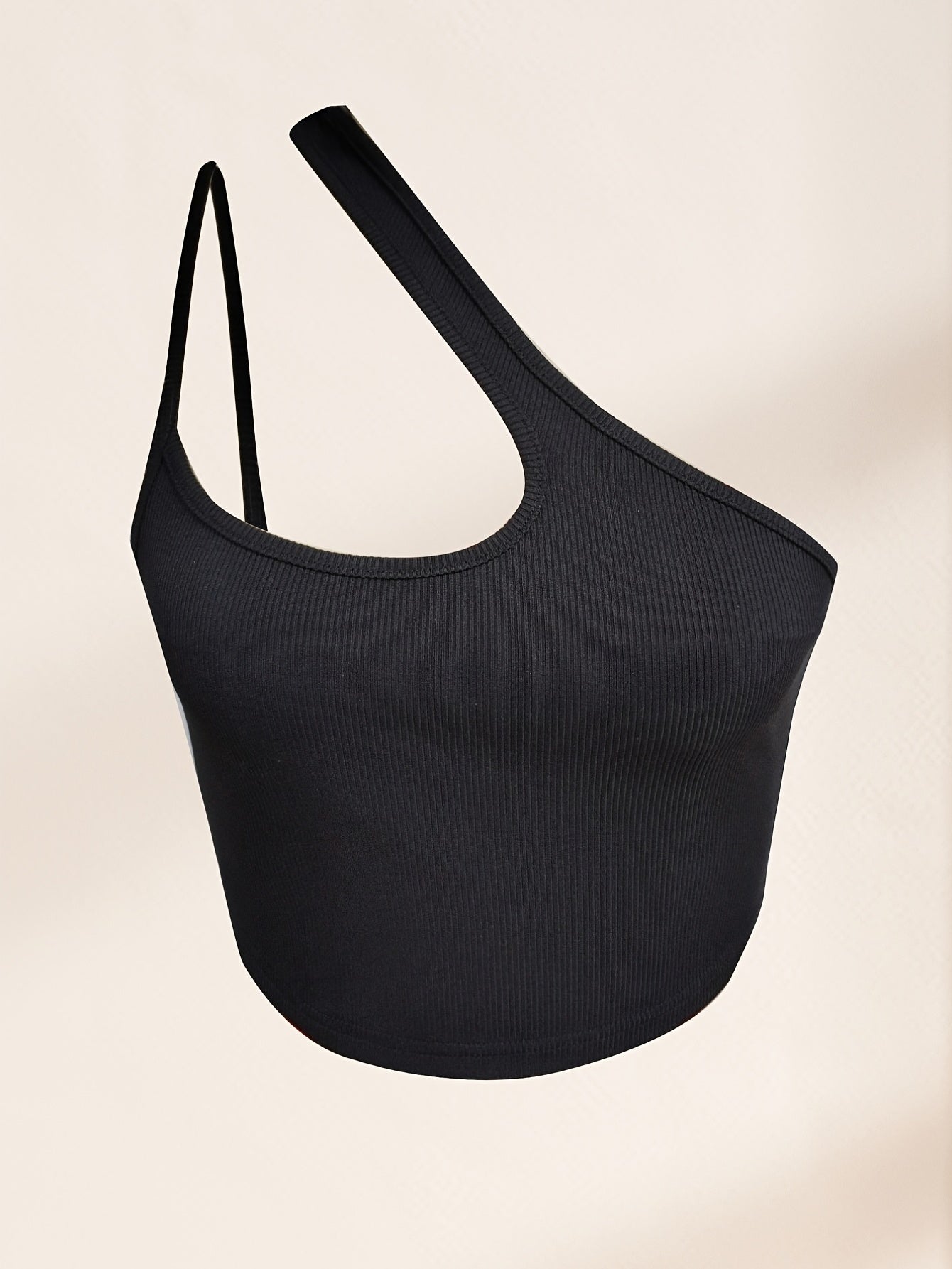Asymmetrical Slim Top Sexy Solid Spaghetti Summer Sleeveless Top