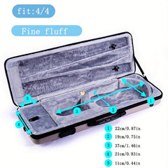 Violin Case with Password Lock and Hygrometer