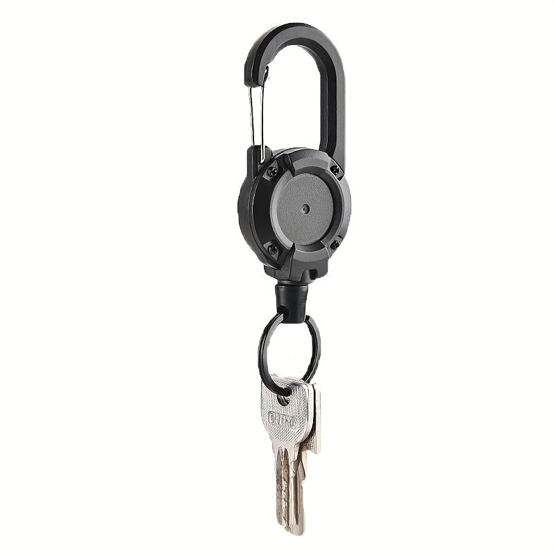 Retractable Key Chain Anti Lost Keychain Portable Buckle Outdoor Fishing