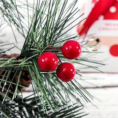 36pcs Christmas Tree Cherry Ornaments Fruits Decoration