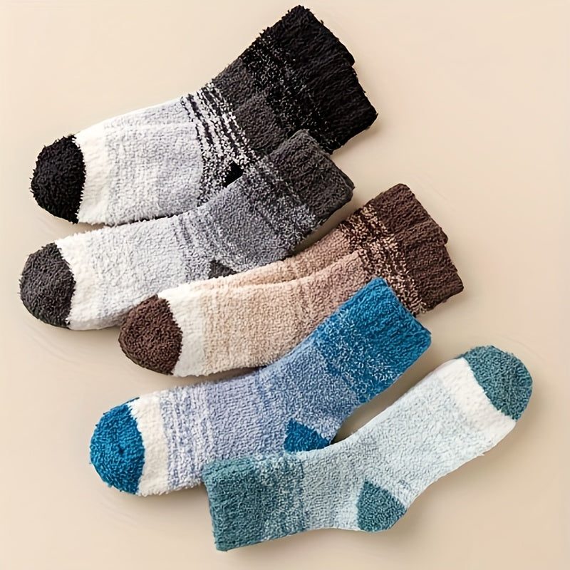 Women's Ombre Fuzzy Socks - Warm Home Floor Socks