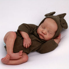 19in Reborn Doll, 3D Skin Painting, Soft Silicone Art Toy