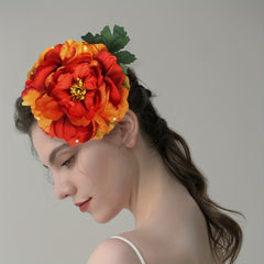 Peony Hair Clip Side Flower Duck Clip Hair Accessories