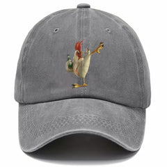 Fashionable Washed Embroidered Baseball Cap - Outdoor Hiking Cycling Travel