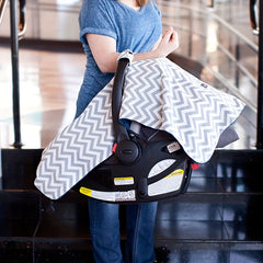 Melvenco 2 Layer Breathable Car Seat Covers for Baby
