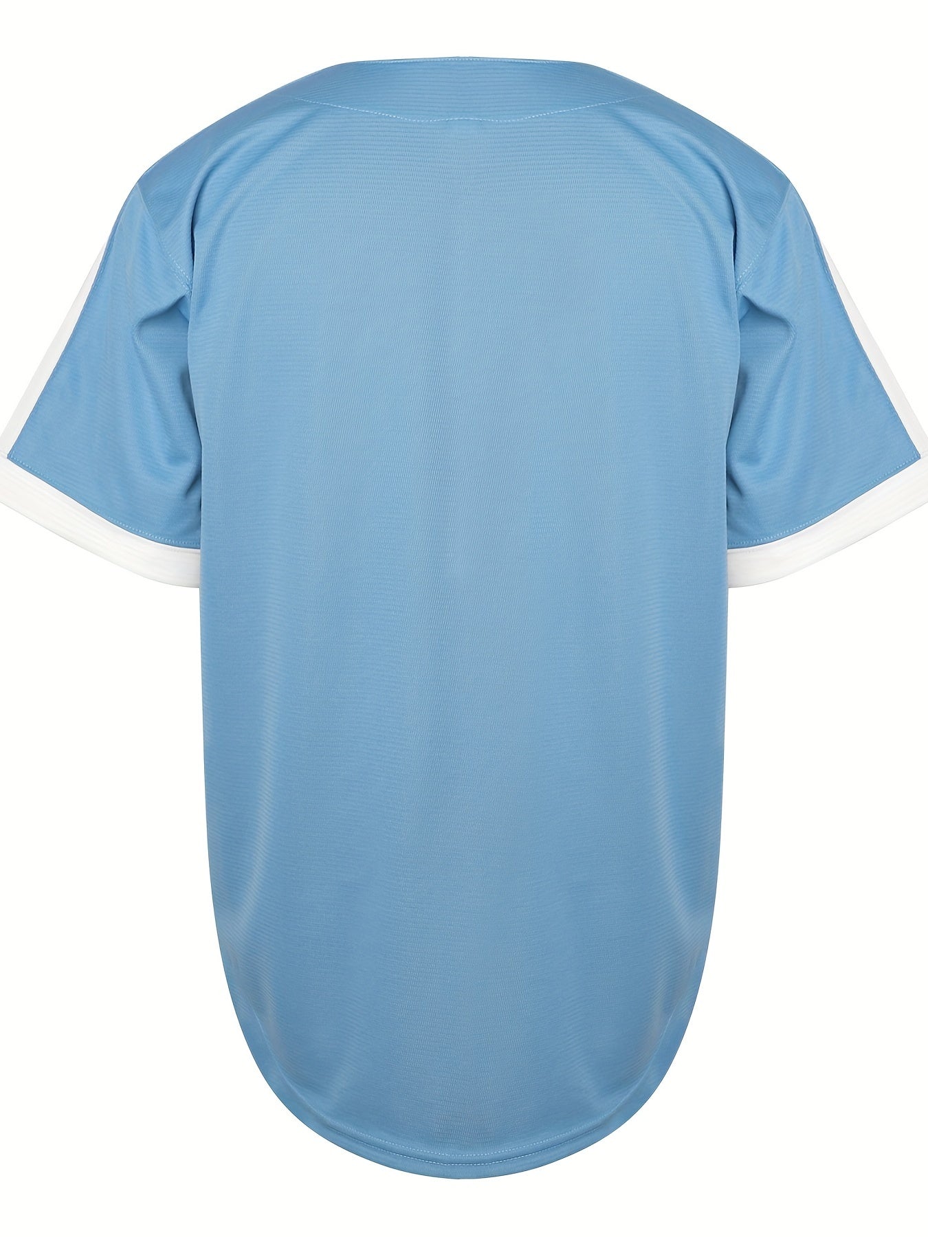 Short Sleeve Plain Baseball Jersey Sports Uniform Men Women