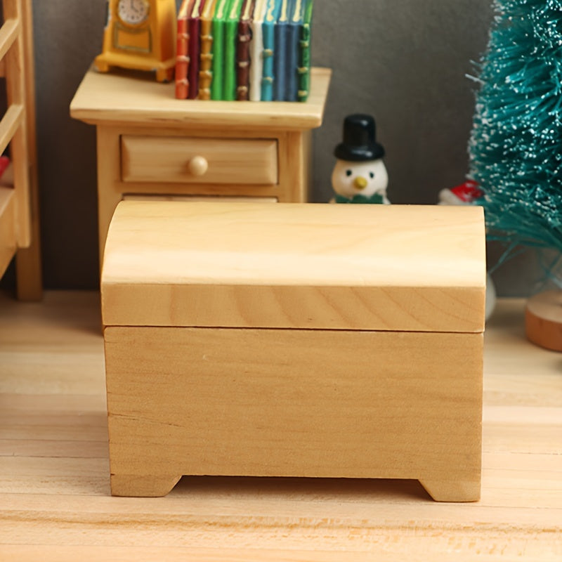 Mini Doll House Storage Box Model Ornaments
