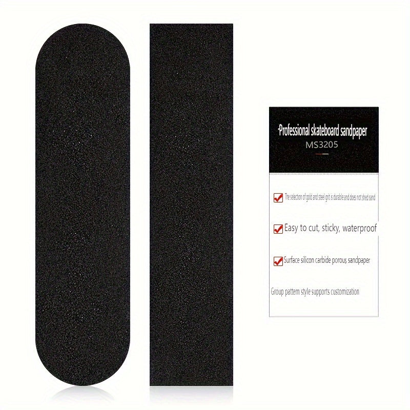 Skateboard Sandpaper Waterproof Thickened 6pcs
