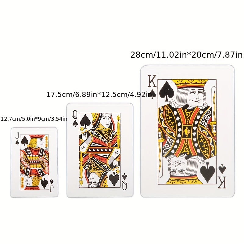 Extra Large Outdoor Playing Cards for Board Game