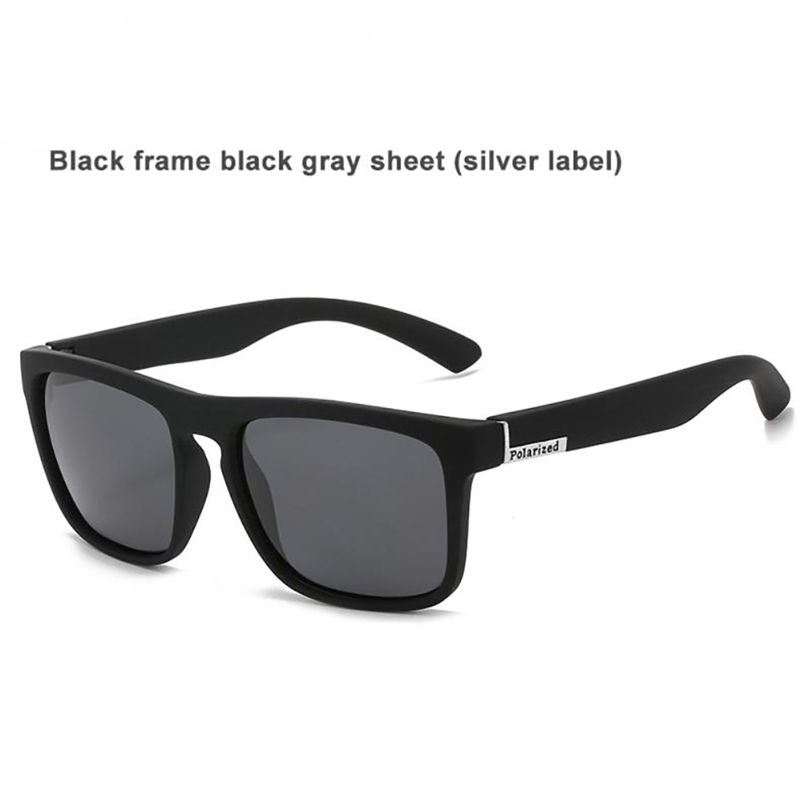 Retro Square Polarized Sunglasses For Men Women