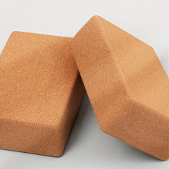 Eco Friendly Cork Yoga Block Deodorant Non Slip Wooden Brick