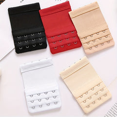 5pcs 4 Hooks Bra Strap Extenders Adjustable Bra Band Buckle Women's Accessories