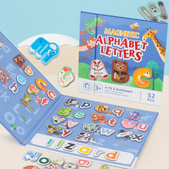 Magnetic Letters Book for Kids 3+ to Learn English Letters